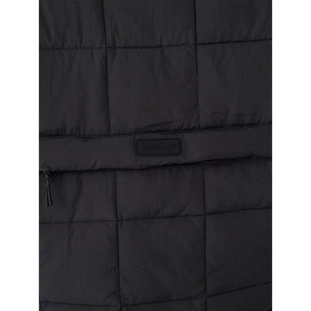 NEW, Halfdays NELLIE PACKABLE PUFFER JACKET in black sz M #SJ2189 - Picture 10 of 15
